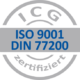 Qualifiziertes Sicherheitsunternehmen nach ISO 9001 und DIN 77200